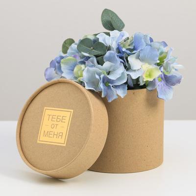 Круглые шляпные коробки для цветов — купить оптом и в розницу